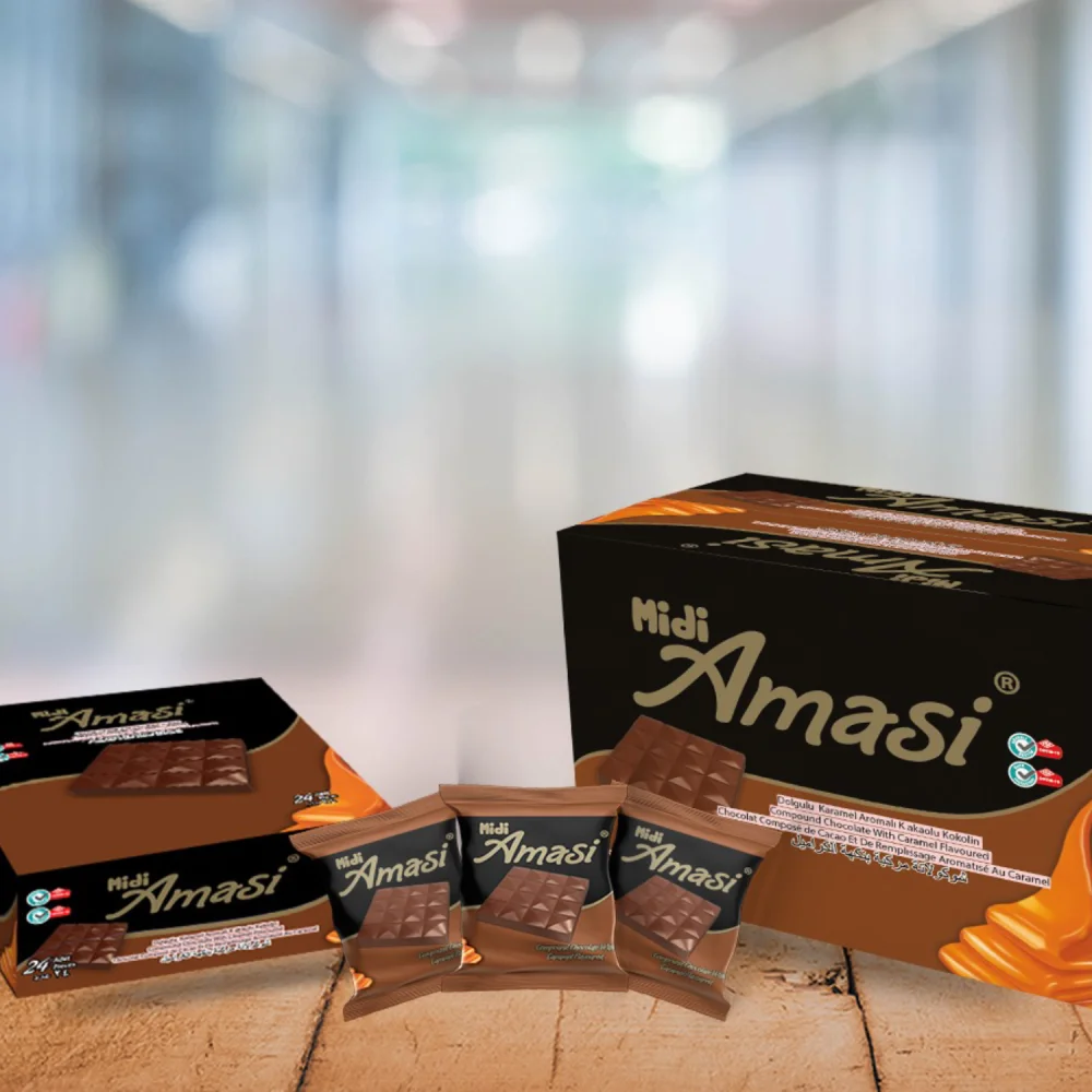 Amasi Tablet Chocolate - Caramel (30 Gr 1 Pcs)