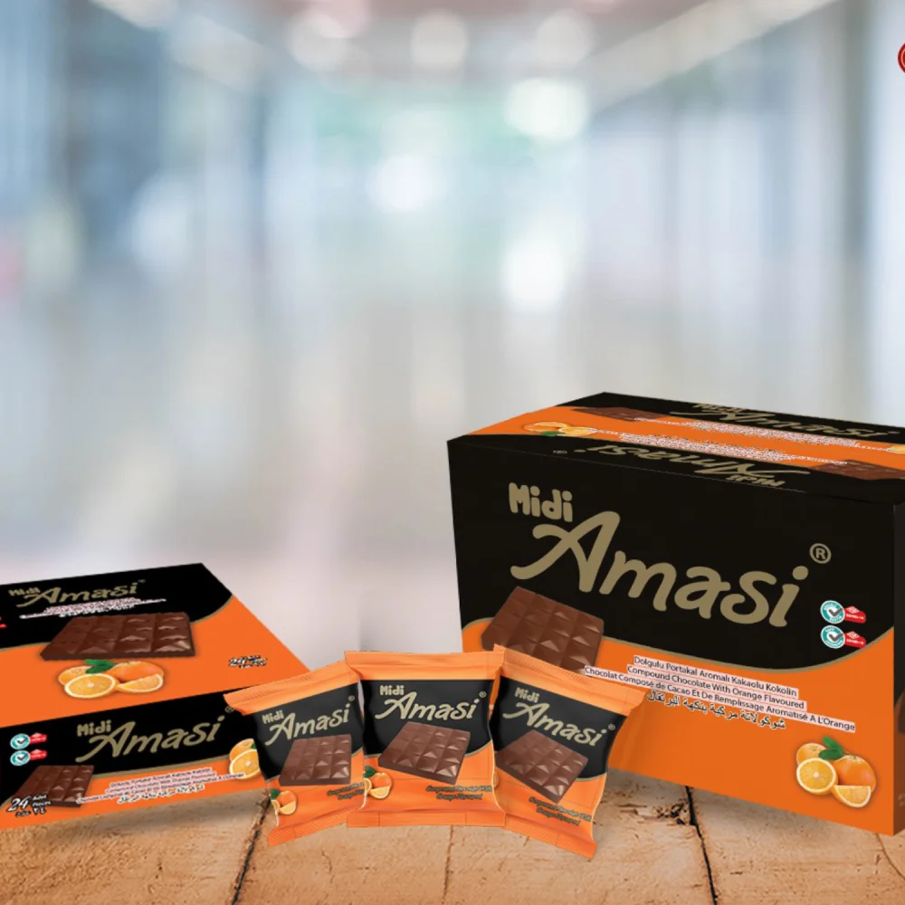 Amasi Tablet Chocolate - Orange (30 Gr 1 Pcs)