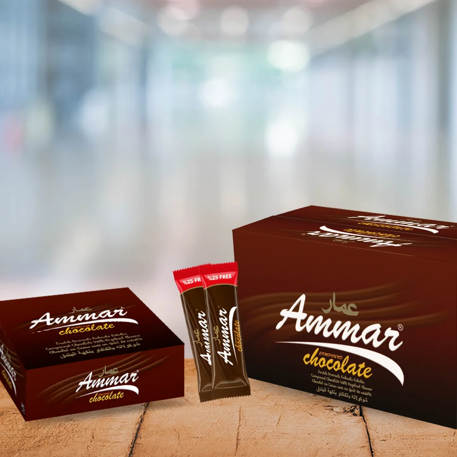 Ammar Tablet Cacao Chocolate Milky (50 gr pcs)