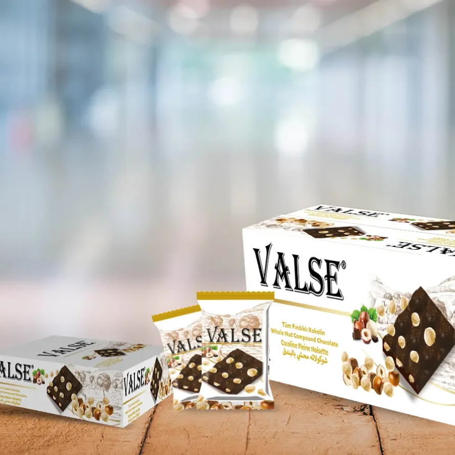 Valse Tablet Chocolate With Real Hazelnuts (65 Gr Pcs)