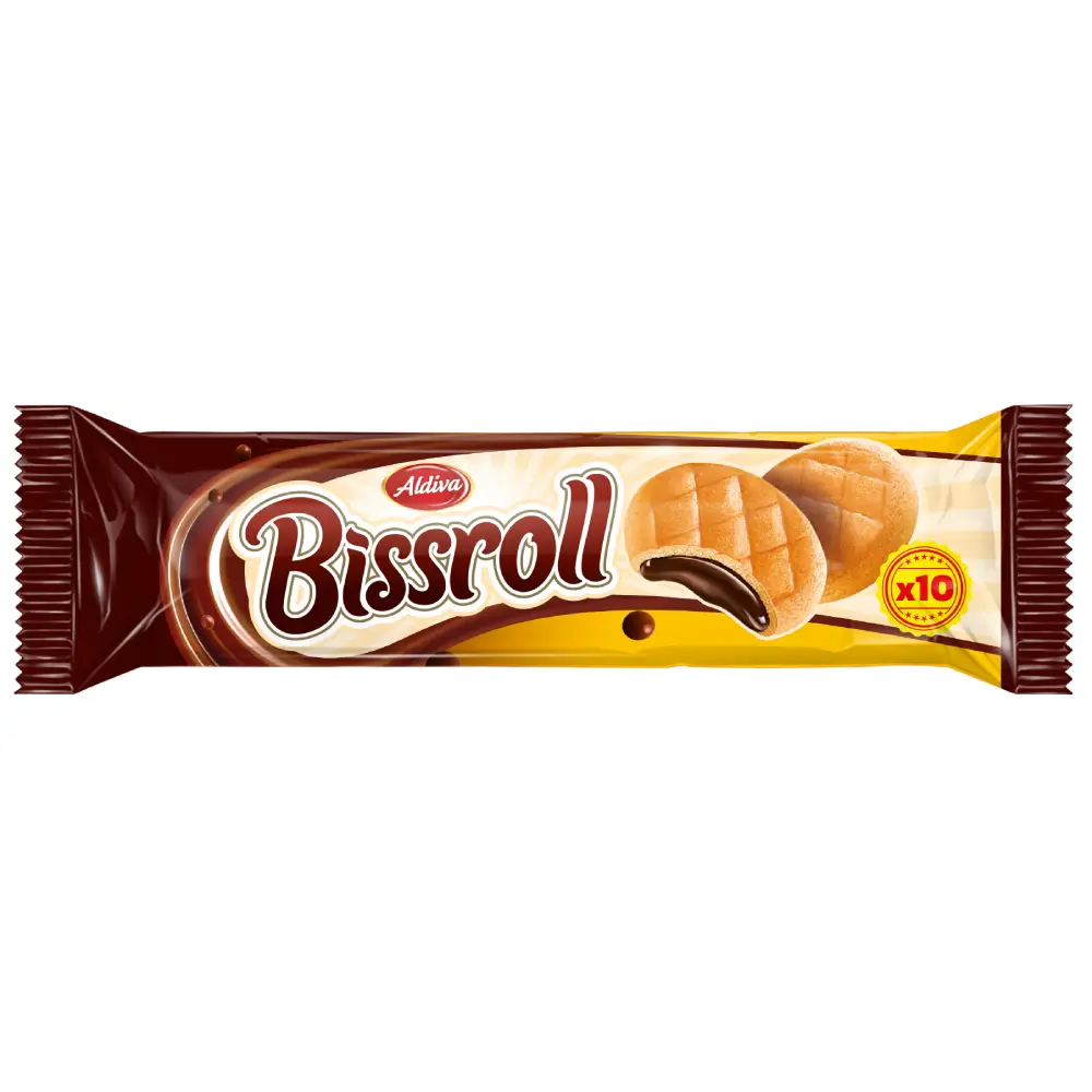 Bissroll Biscuit With Cocoa Cream 2x5