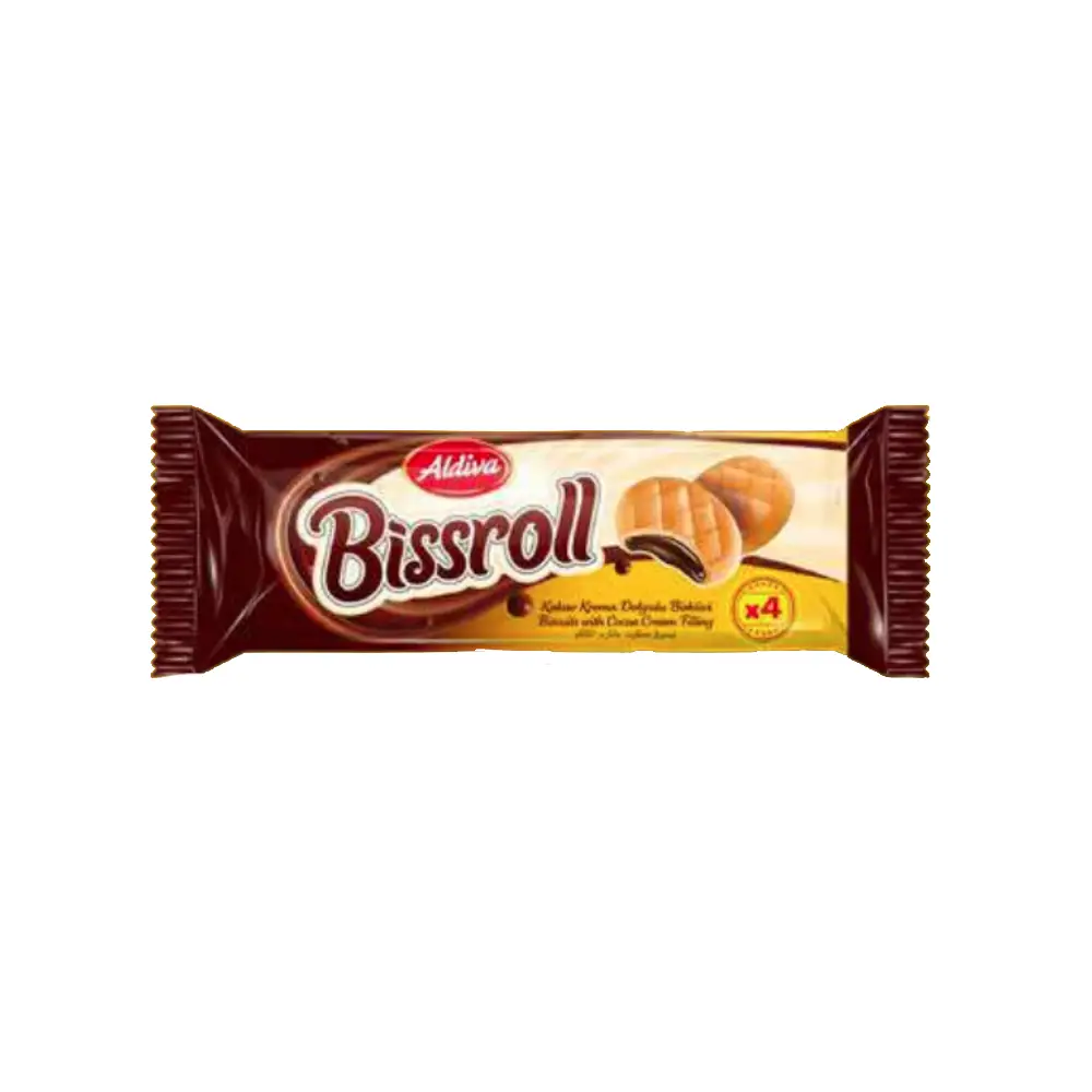 Bissroll Biscuit With Cocoa Cream 2x2