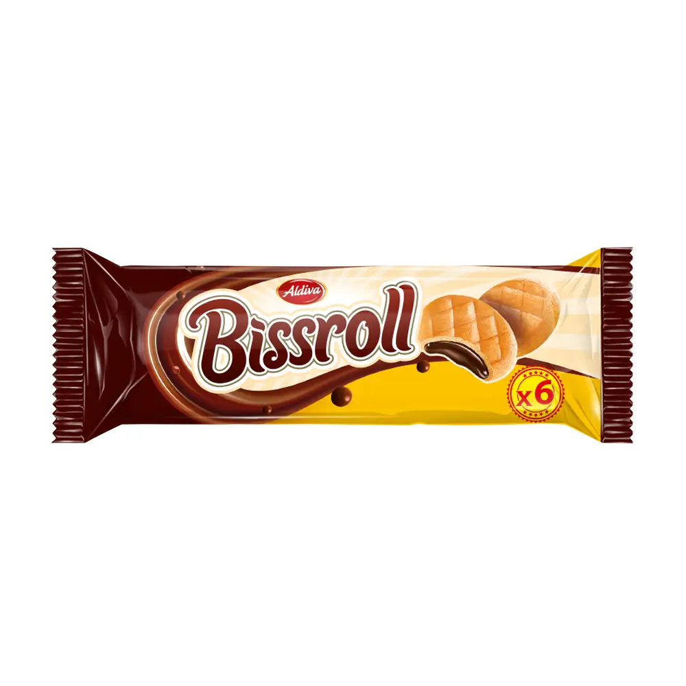 Bissroll Biscuit With Cocoa Cream 2x3