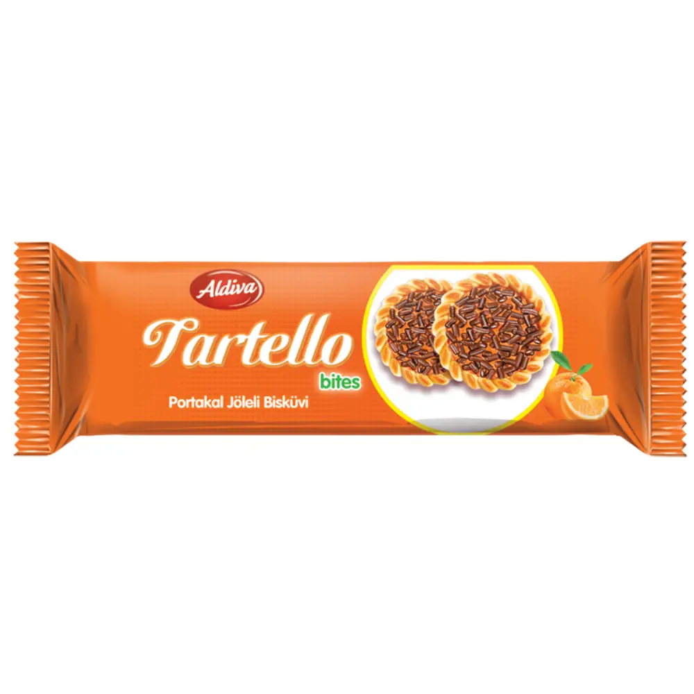 Tartello Orange Jelly Biscuit
