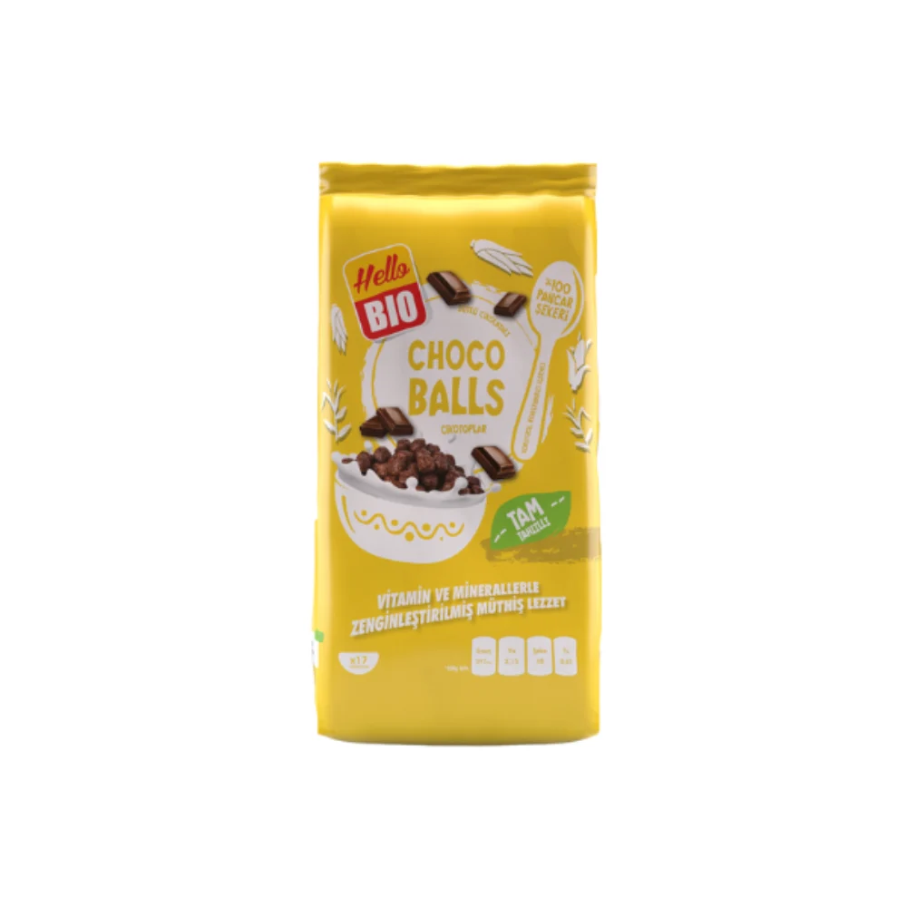 Hello Bio Chocoballs Cereal (500gr)