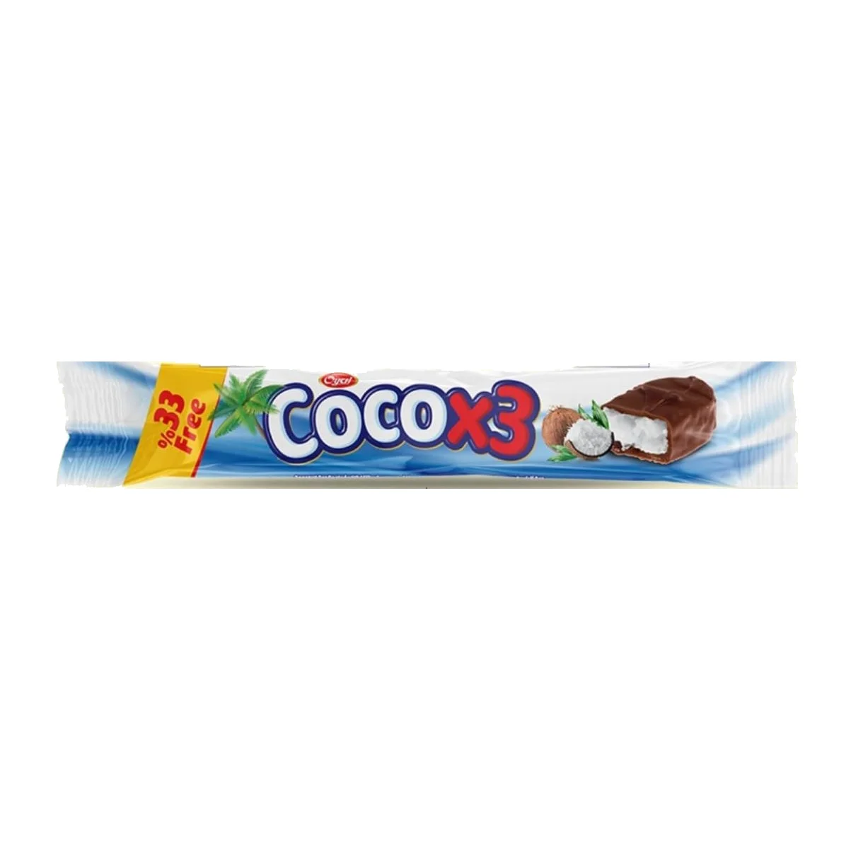 COCOX COCONUT BAR  X3 (1pcs 60 gr)