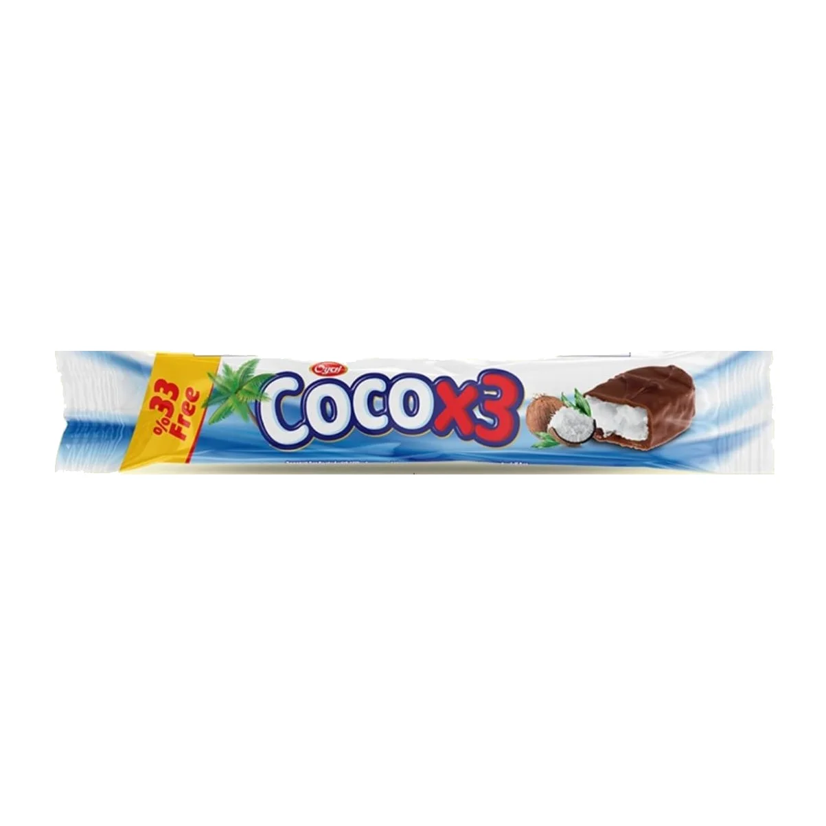 COCOX COCONUT BAR X3  (1pcs 75 gr)