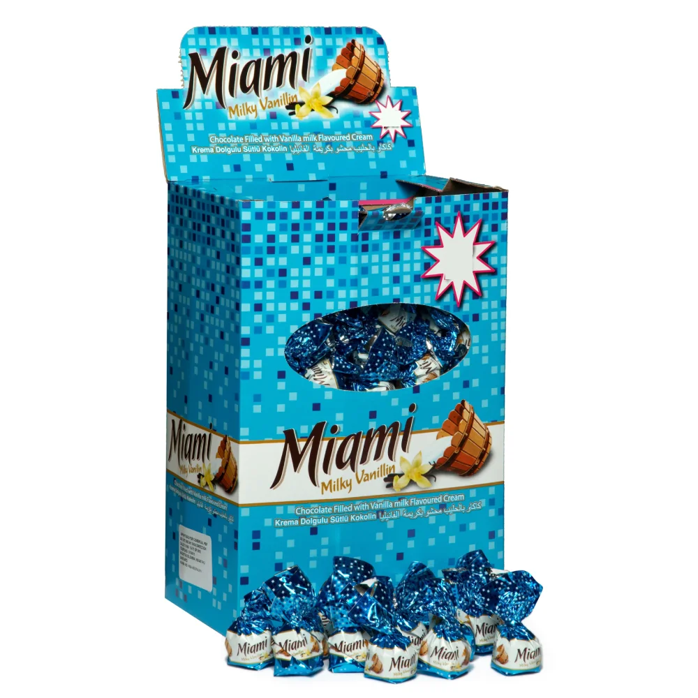 MIAMI SINGLE TWIST (VANILLA)   (10gr x 200pcs)                                                                                                                                                                                                                     