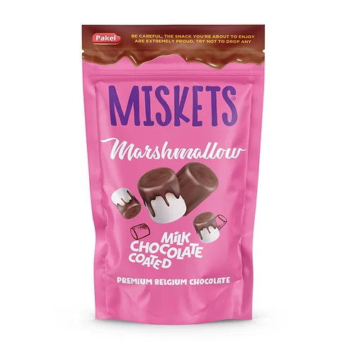 Miskets Milk Chocolate Filled Marshmallow