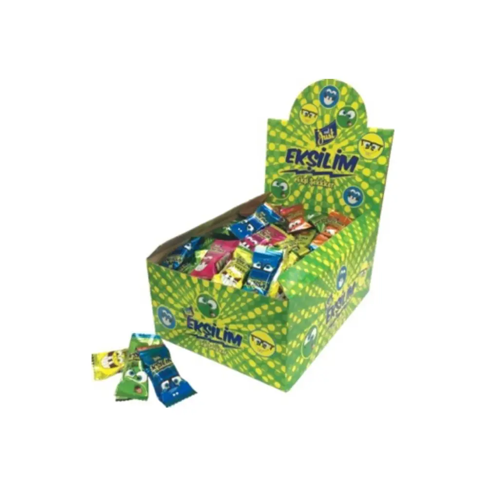 Eksilim Sour Turkish Delight 4,5 Gr - Box ( 4,5g X 150 Pcs )