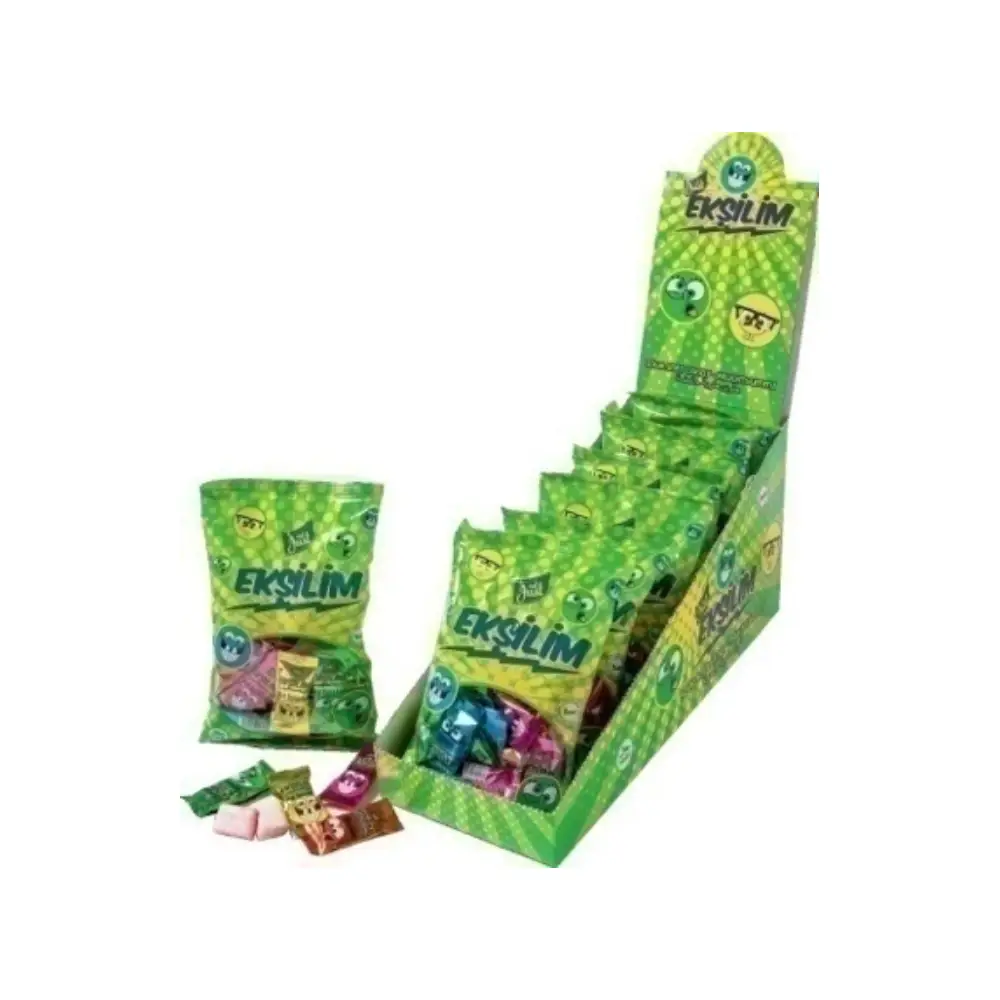 Eksilim Sour Turkish Delight 4,5 Gr - Bag( 4,5 G X 30 Pcs )