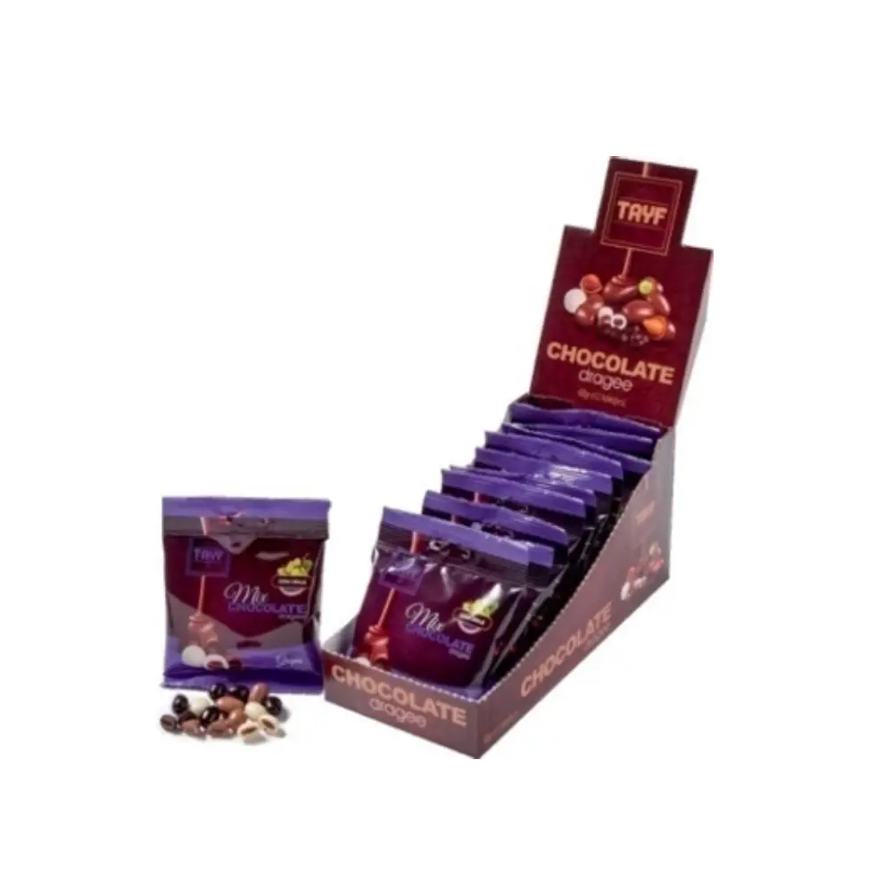 Mix Chocolates Dragee W Raisin ( M/d/w) 60 Gr