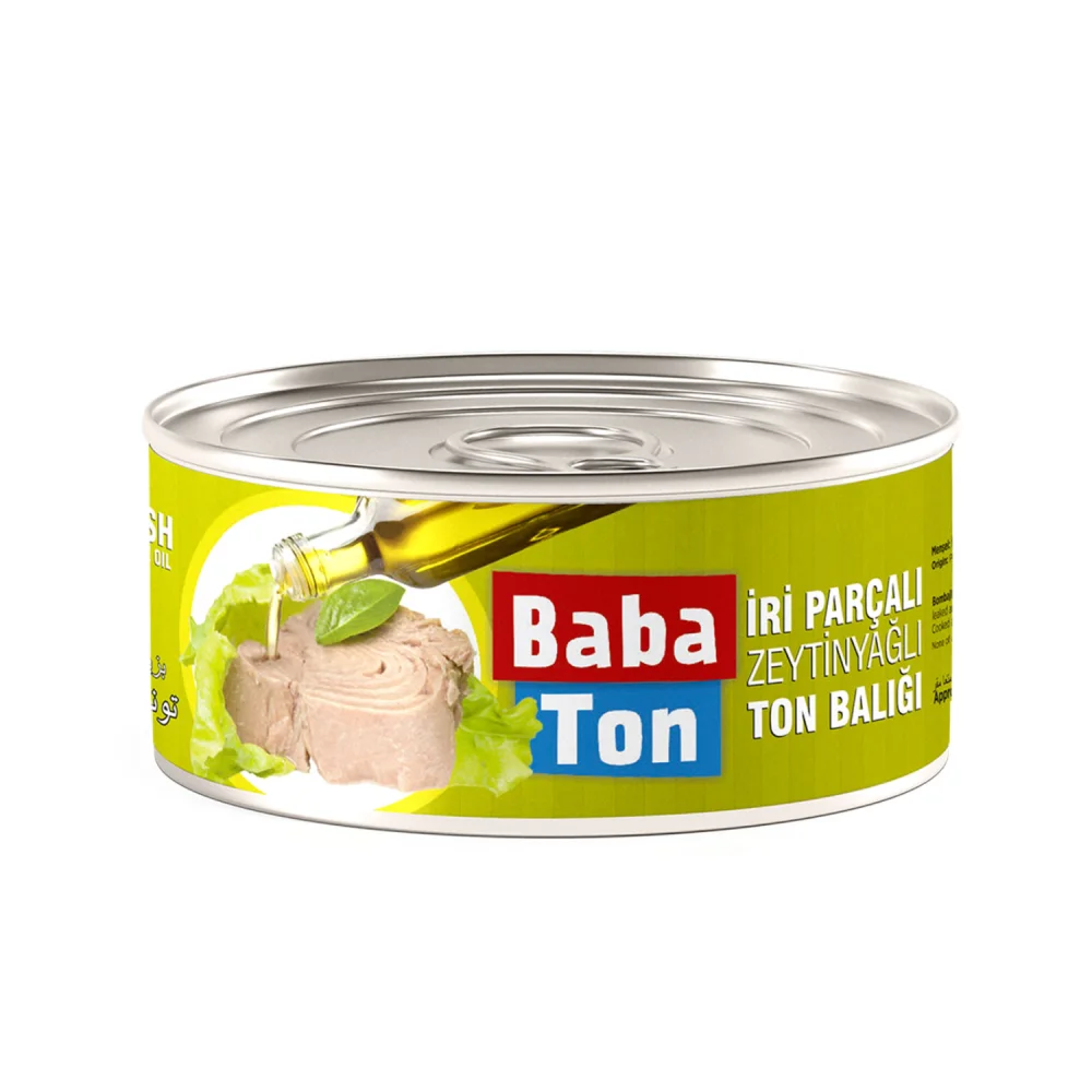 Baba Ton Tuna Chunks in Olive Oil (160 gr)