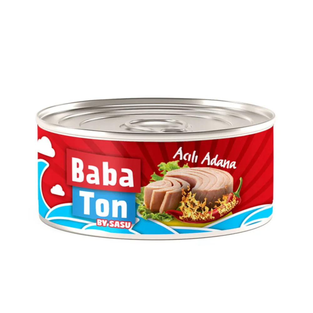 Baba Ton Tuna Chunks With Chili (160 gr)