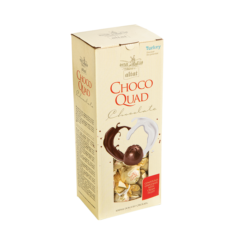 Choco Quad Cocoa Cream Filled Cocolin Double Twist