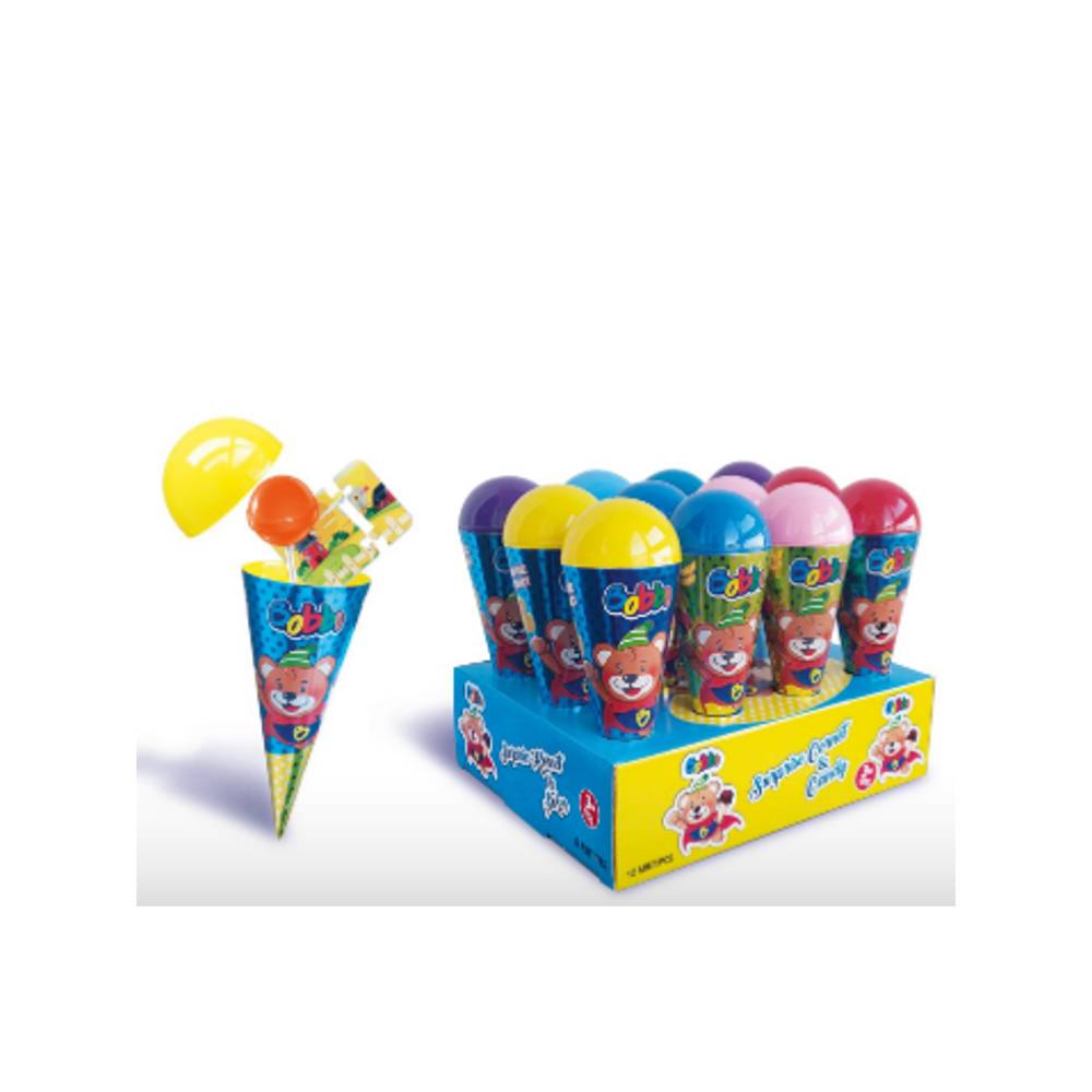 BOBBO SURPRISE CORNET (Hard Candy With Toys)