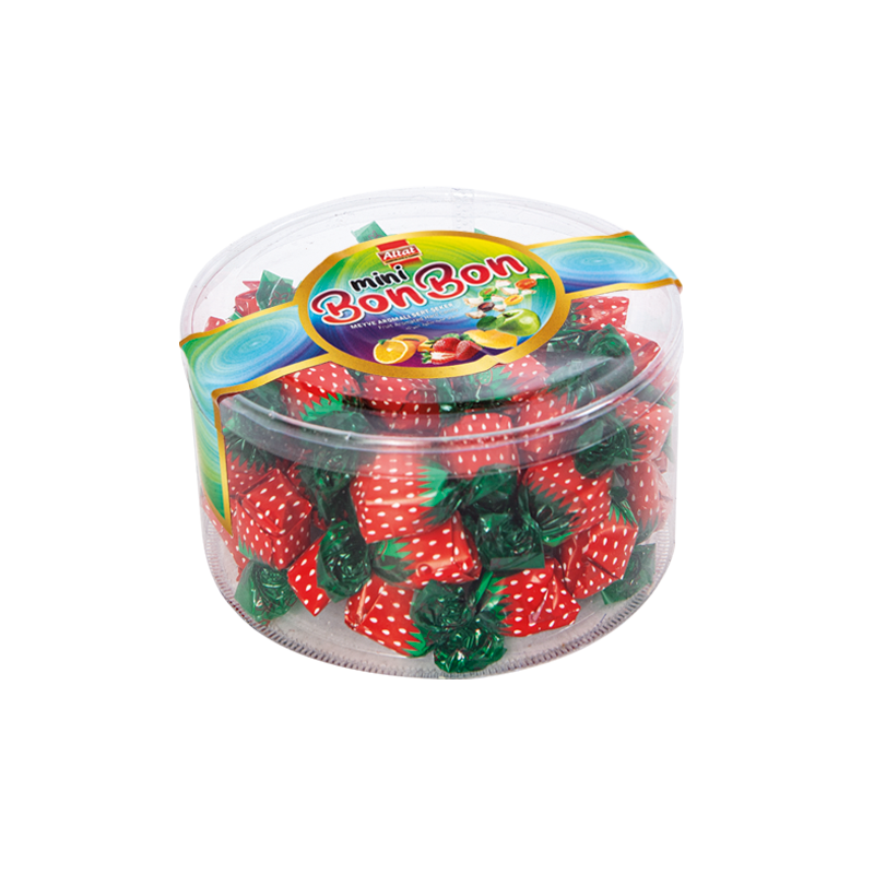 Bon Bon Mix Filled Hard Candy Pvc Jar