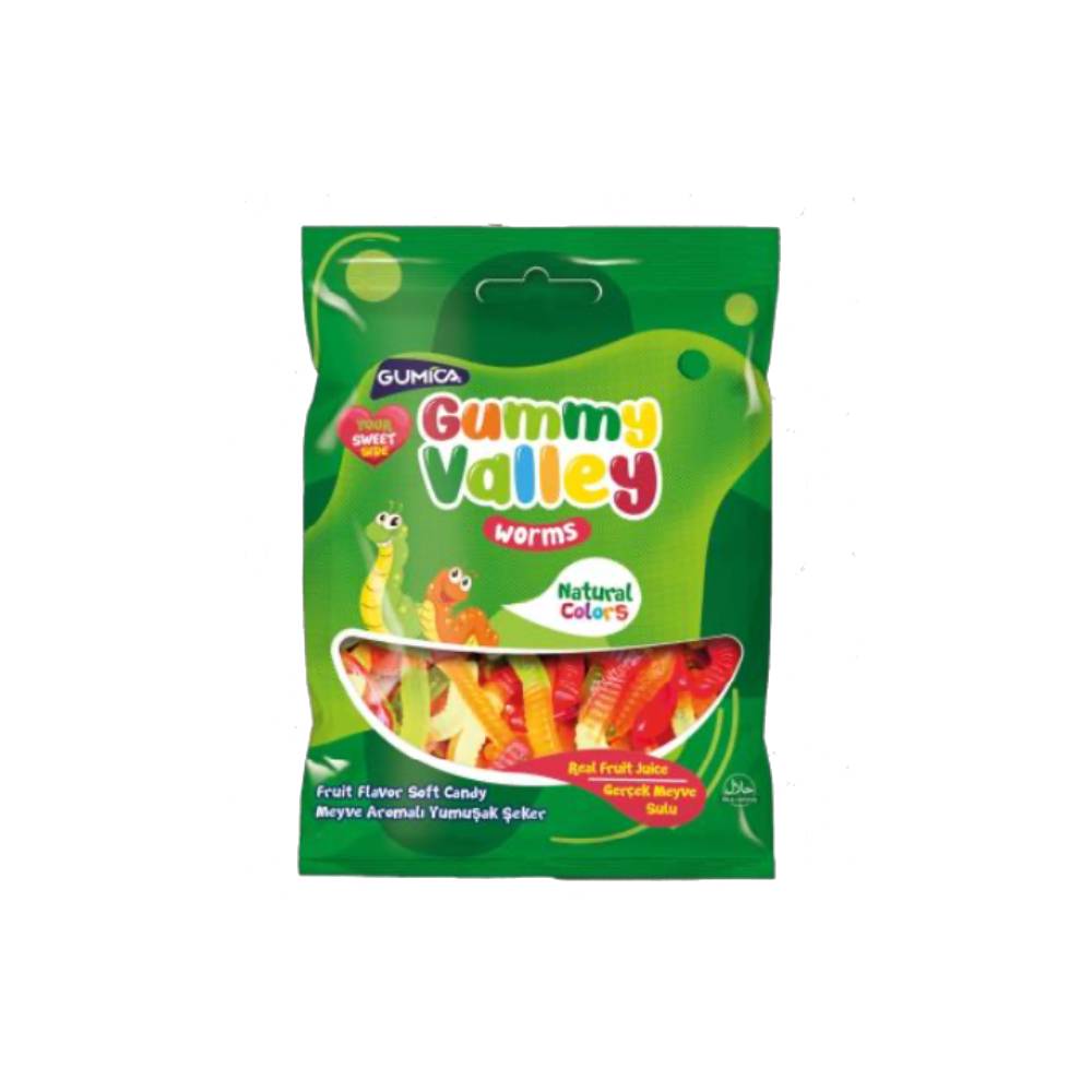 Gumica Gummy Valley Worms (regular)